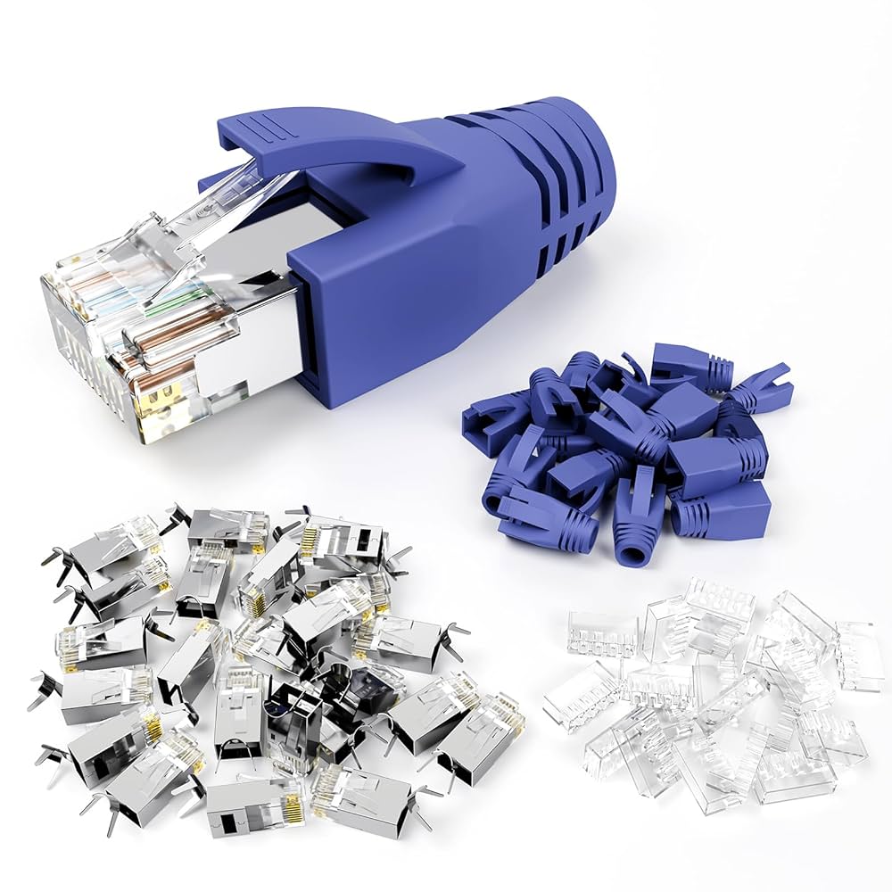 Buerjia 6RJ45 キャップ付き 100セット 51cCDmzSdbL._UF1000,1000_QL80_.jpg